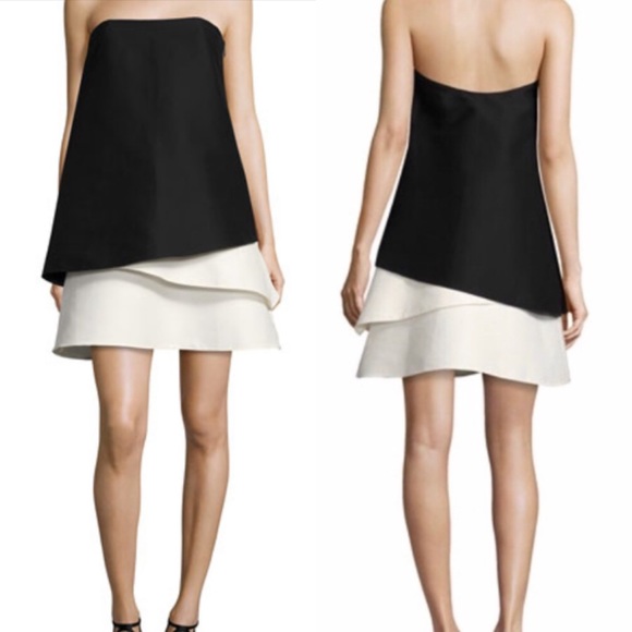 Halston Heritage Dresses & Skirts - NWT Halston Heritage tiered formal silk mini dress
